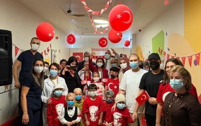 Çocuklar Cumhuriyetin 102. yılını coşkuyla kutladı